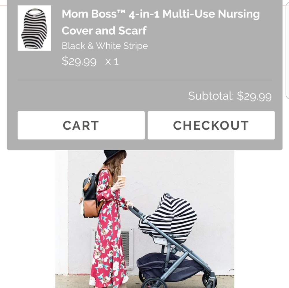 Itsy Ritzy 4-in-1 Multi-year Nursing Cover